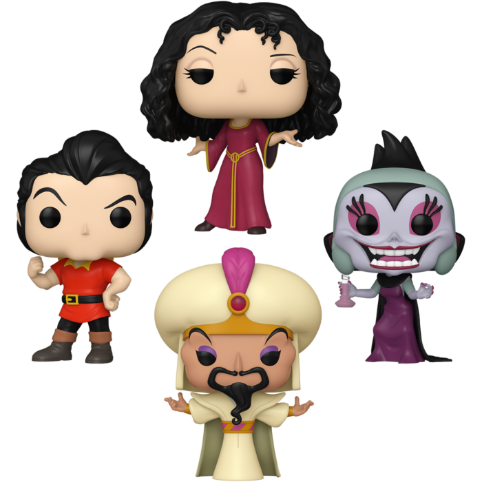 Funko Pop! Disney Villains - Pull The Lever - Bundle (Set of 4)