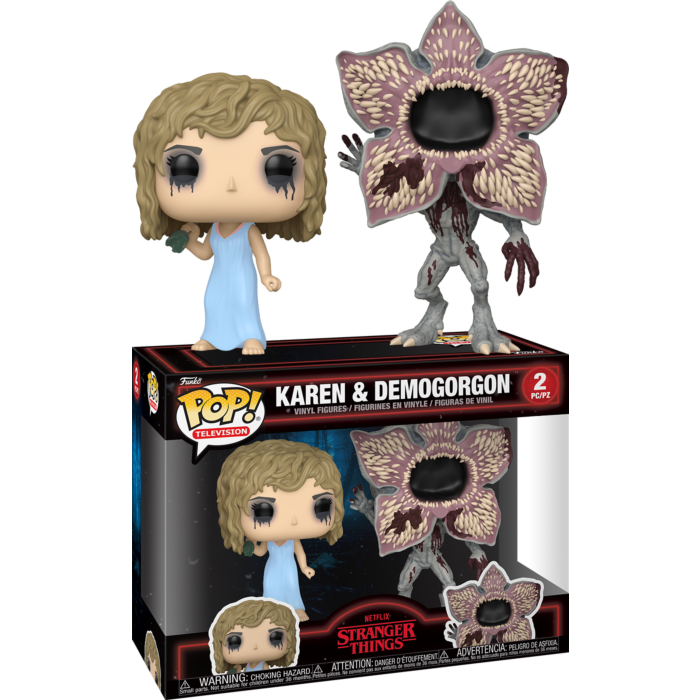 Funko Pop! Stranger Things - Karen & Demogorgon - 2-Pack