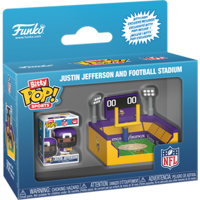 Funko Bitty Pop! Arena - NFL Football - Justin Jefferson Minnesota Vikings