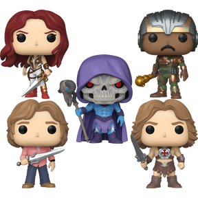 Funko Pop! Masters of the Universe (2026) - He-Man, Skeletor, Man at Arms, Teela & Adam - Bundle (Set of 5) - Real Pop Mania