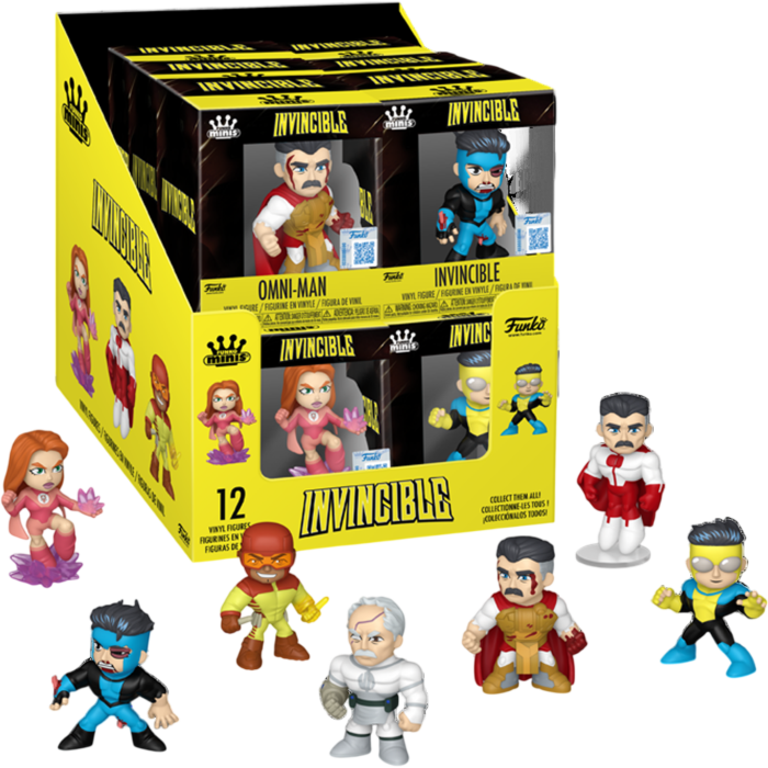 Funko Bitty Pop! Invincible - Funko Minis 3" (Display of 12)