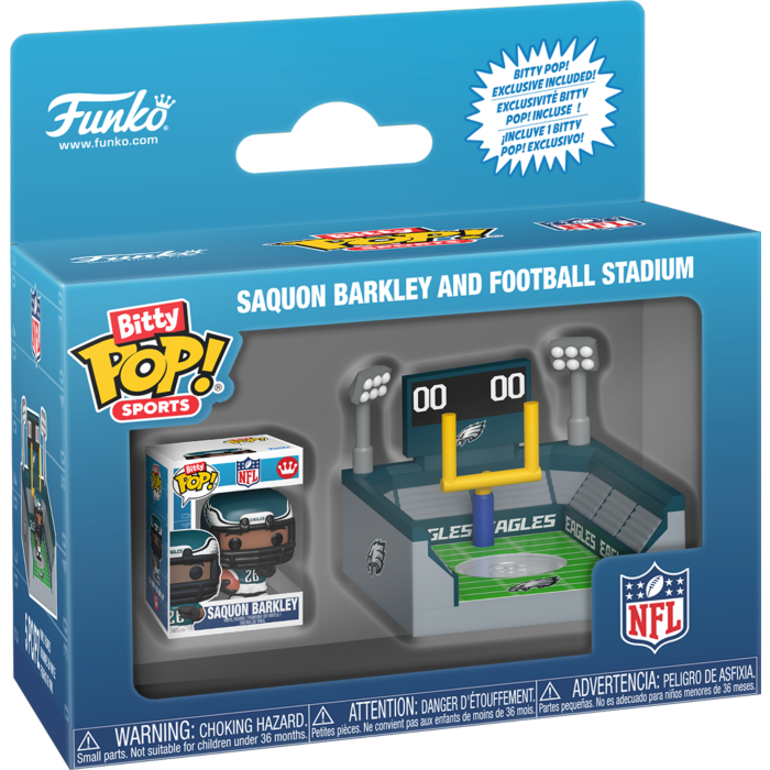 Funko Bitty Pop! Arena - NFL Football - Saquon Barkley Philadelphia Eagles