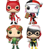 Funko Pop! DC Comics - Gotham's Holiday Havoc Pop! Vinyl Bundle (Set of 4)