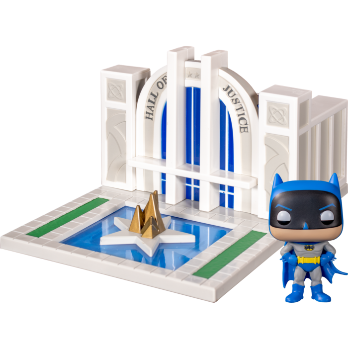 Funko Pop! Justice League - Batman with Hall of Justice with Town Hall #09