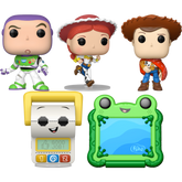 Funko Pop! Toy Story 5 - Jessie, Woody, Buzz, Lilypad & Smarty Pants - Bundle (Set of 5) - Real Pop Mania
