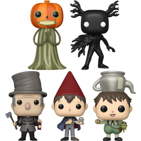 Funko Pop! Over the Garden Wall - Beast, Gregory, The Woodsman, Wirt & Enoch - Bundle (Set of 5)