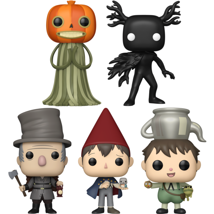 Funko Pop! Over the Garden Wall - Beast, Gregory, The Woodsman, Wirt & Enoch - Bundle (Set of 5)
