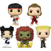 Funko Pop! Street Fighter (2026) - Ryu, Ken, Chun-Li, Blanka & Guile - Bundle (Set of 5)