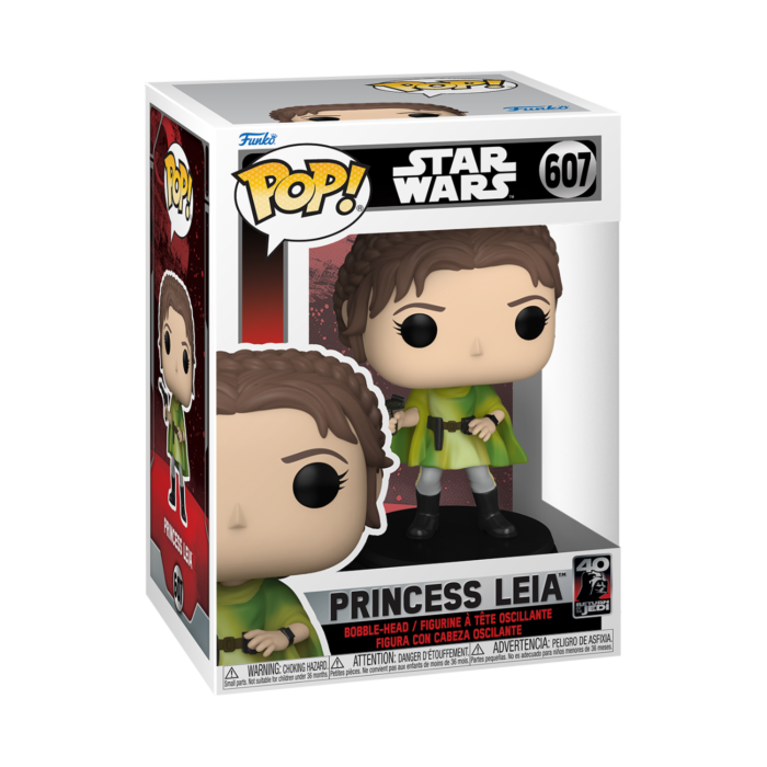 Funko Pop! Star Wars Episode VI: Return of the Jedi - Princess Leia (Endor) 40th Anniversary #607
