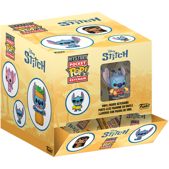Funko Pocket Pop! Keychain - Lilo & Stitch - Mystery (Display of 12)