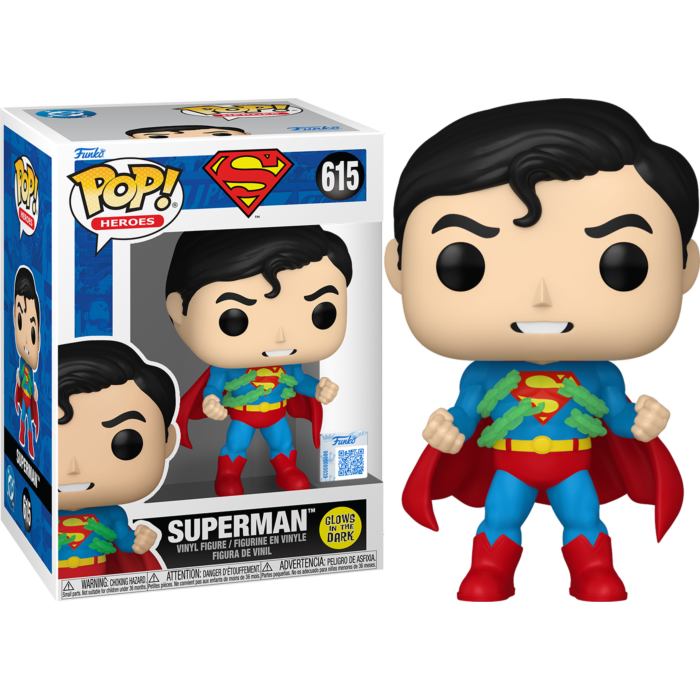 Funko Pop! Superman - Superman (Breaking Chains) Glow in the Dark #615 - Real Pop Mania