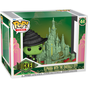 Funko Pop! Town - Wicked (2024) - Elphaba with the Emerald City #44