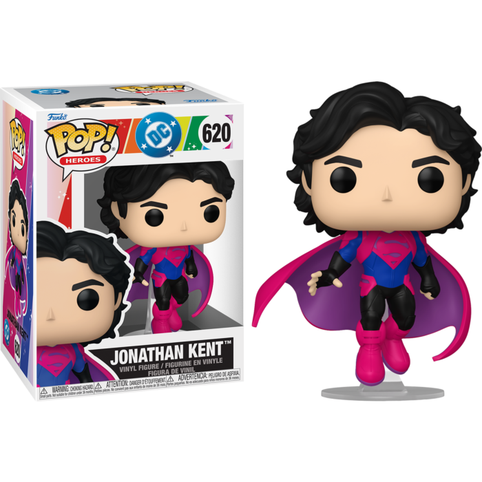 Funko Pop! DC Comics - Apollo, Midnighter, Constantine, Dreamer, Extrano & Jonathan Kent Pride - Bundle (Set of 6) - Real Pop Mania