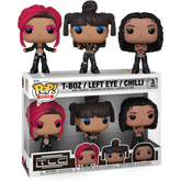 Funko Pop! TLC: No Scrubs - T-Boz, Left Eye & Chilli - 3-Pack