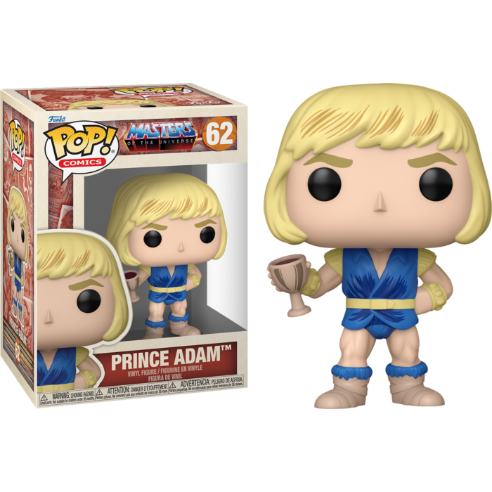 Funko Pop! Masters of the Universe - Prince Adam (Vintage Comic) #62
