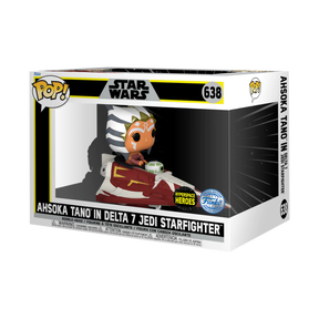 Funko Pop! Rides - Star Wars: The Clone Wars - Ahsoka Tano in Delta-7B Jedi Starfighter #638