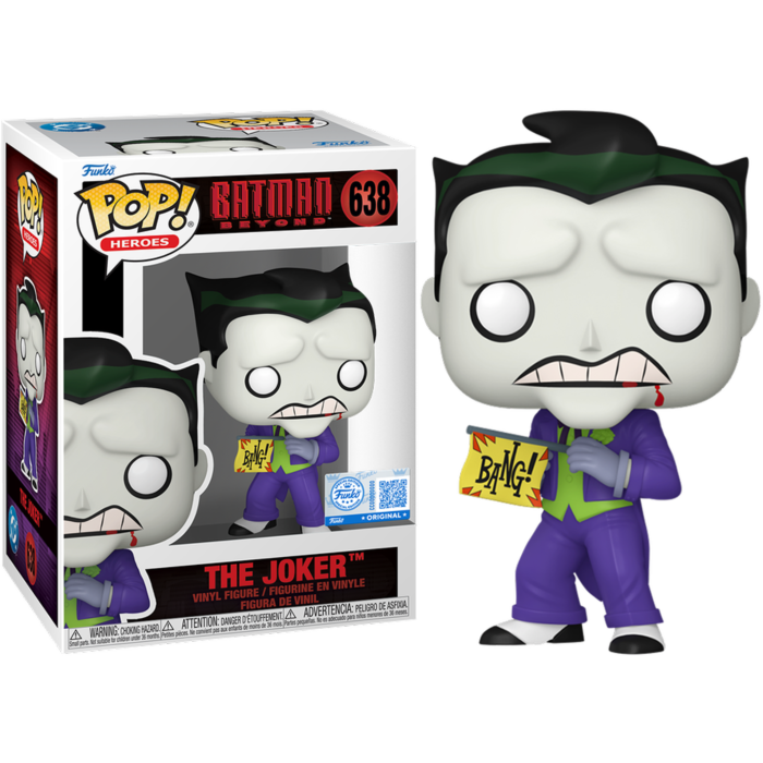 Funko Pop! Batman Beyond - The Joker (Bang! Flag) #638