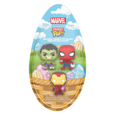 Funko Pocket Pop! Marvel Comics - The Hulk, Spider-Man & Iron Man (Easter) - 3-Pack