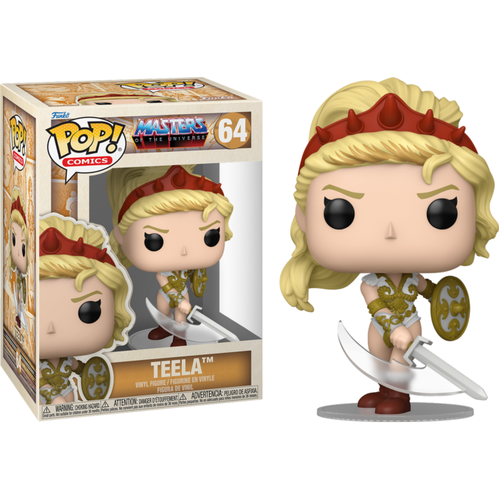 Funko Pop! Masters of the Universe - Teela (Vintage Comic) #64