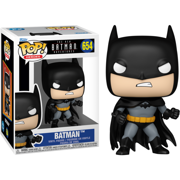 Funko Pop! The New Batman Adventures - Batman, Nightwing, Robin & Scarecrow - Bundle (Set of 4)