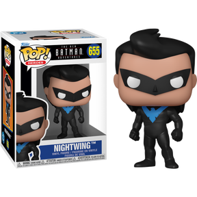 Funko Pop! The New Batman Adventures - Batman, Nightwing, Robin & Scarecrow - Bundle (Set of 4)