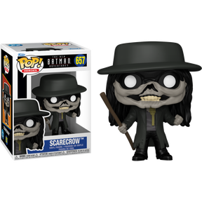 Funko Pop! The New Batman Adventures - Batman, Nightwing, Robin & Scarecrow - Bundle (Set of 4)