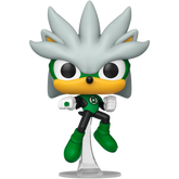 Funko Pop! Justice League x Sonic the Hedgehog - Silver as The Green Lantern