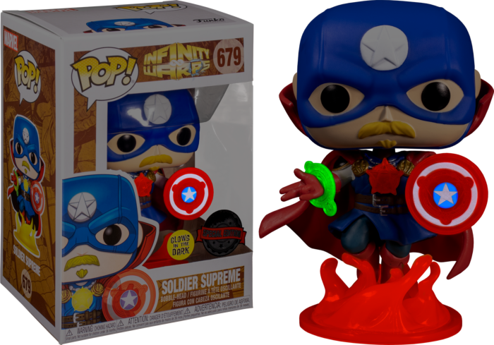 Funko Pop! Infinity Warps - Soldier Supreme Glow in the Dark #679