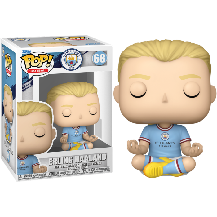 Funko Pop! Football (Soccer): Manchester City - Erling Haaland #68
