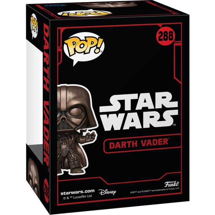 Funko Pop! Star Wars - Darth Vader Bronze Metallic #288