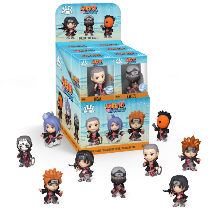 Funko - Naruto - 3" Scale Mini Vinyl Figure (Display of 12)