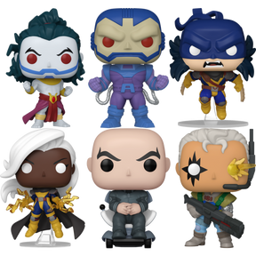 Funko Pop! X-Men '97 - Apocalypse, Wolverine, Professor X, Cable, Storm &amp; En Sabah Nur - Bundle (Set of 6) - Real Pop Mania