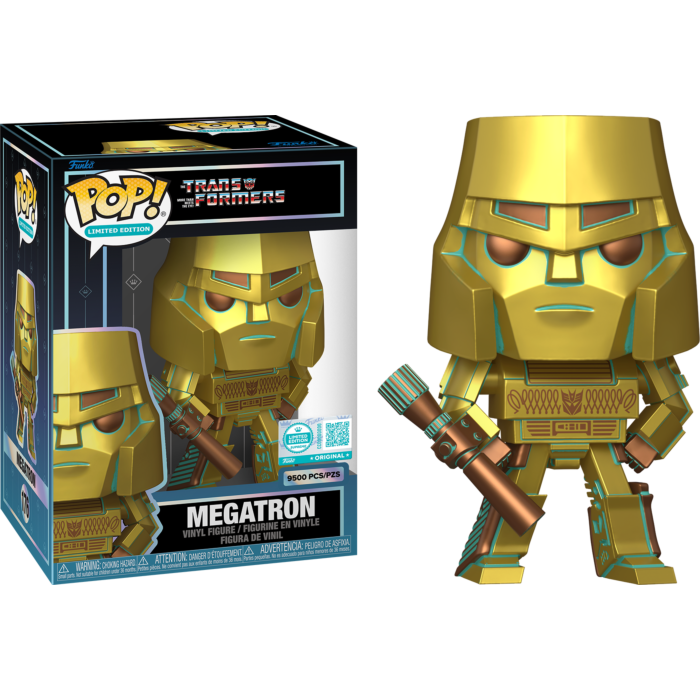 Funko Pop! Transformers - Megatron in Acrylic Pop! Protector (Supreme Limited Edition) - Real Pop Mania