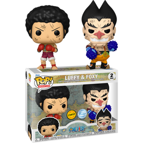 Funko Pop! One Piece - Luffy & Foxy - 2-Pack - Chase Chance