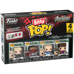 Funko Bitty Pop! Avengers: Doomsday - Yelena, Captain America, Johnny Storm & Gambit - 4-Pack
