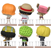 Funko Pop! One Piece - Zoro, Usopp, Sanji, Nami, Chopper & Luffy Build-A-Scene - Bundle (Set of 6) - Real Pop Mania
