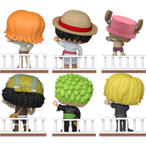 Funko Pop! One Piece - Zoro, Usopp, Sanji, Nami, Chopper & Luffy Build-A-Scene - Bundle (Set of 6) - Real Pop Mania