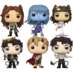Funko Pop! The Folk of the Air - Jude, Cardan, Oak, Wren, Jude (Wicked King), & Carden (Wicked King) Pop! Vinyl Figure Bundle (Set of 6) - Real Pop Mania