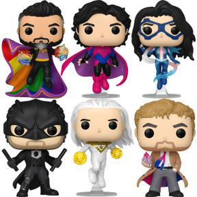 Funko Pop! DC Comics - Apollo, Midnighter, Constantine, Dreamer, Extrano & Jonathan Kent Pride - Bundle (Set of 6) - Real Pop Mania