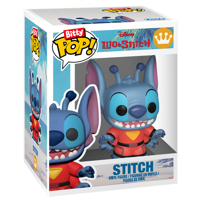 Funko Bitty Pop! Lilo & Stitch - Stitch with Keychain Case Accessory