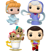 Funko Pop! Cinderella (1950): 75th Anniversary - Bibbidi-Bobbidi-Boo - Bundle (Set of 4)