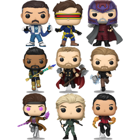 Funko Pop! Avengers: Doomsday - Thor, Yelena, Mister Fantastic, Magneto, Cyclops, Gambit, Shang-Chi, Namor & Steve Rogers - Bundle (Set of 9)