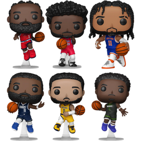 Funko Pop! NBA Basketball - Get Your Head in the Game - Bundle (Set of 6)