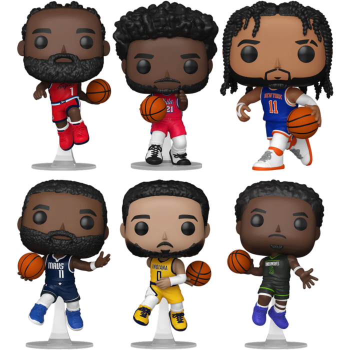 Funko Pop! NBA Basketball - Get Your Head in the Game - Bundle (Set of 6)