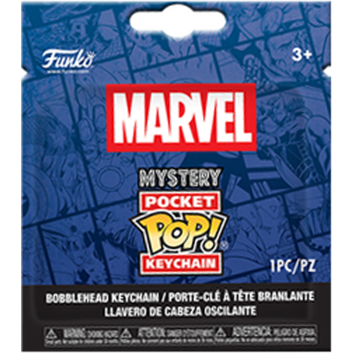 Funko Pocket Pop! Keychain - Marvel Comics - Blind Bag (Display of 12)