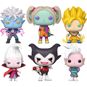Funko Pop! Dragon Ball: Daima - Dr. Arinsu, Glorio, Goku, Gomah, Panzy & Supreme Kai - Bundle (Set of 6) - Real Pop Mania