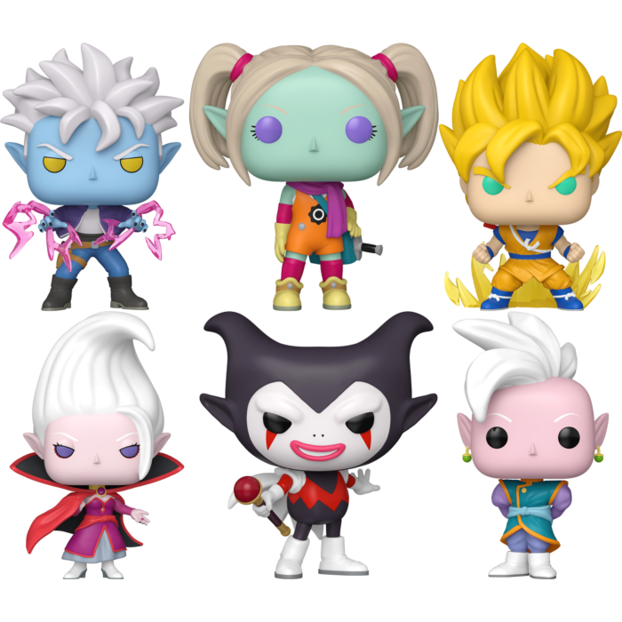 Funko Pop! Dragon Ball: Daima - Dr. Arinsu, Glorio, Goku, Gomah, Panzy & Supreme Kai - Bundle (Set of 6) - Real Pop Mania