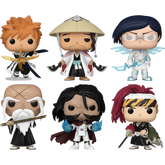Funko Pop! Bleach: Thousand-Year Blood War - Ichigo, Uryu, Yhwach, Yamamoto, Renji & Shunsui - Bundle (Set of 6) - Real Pop Mania
