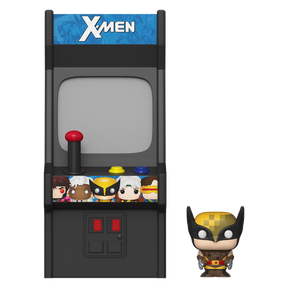 Funko Bitty Pop! X-Men - Wolverine - Arcade Display - Real Pop Mania