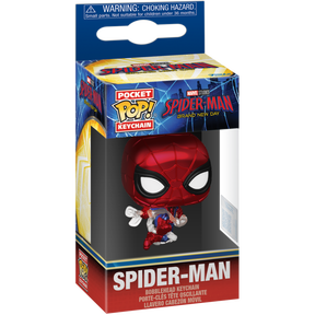 Funko Pocket Pop! Keychain - Spider-Man: Brand New Day (2026) - Spider-Man Metallic - Real Pop Mania
